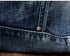 Slim Elasticity Men's Ripped Jeans Mid Waist Jeans Straight Pants